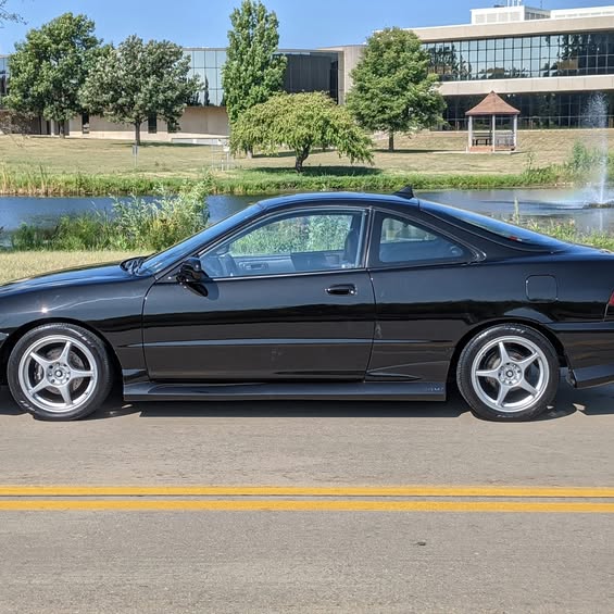 Tim's black car